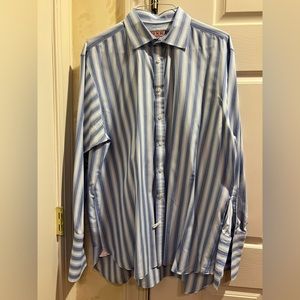 Thomas Pink Cuff Link Button Down